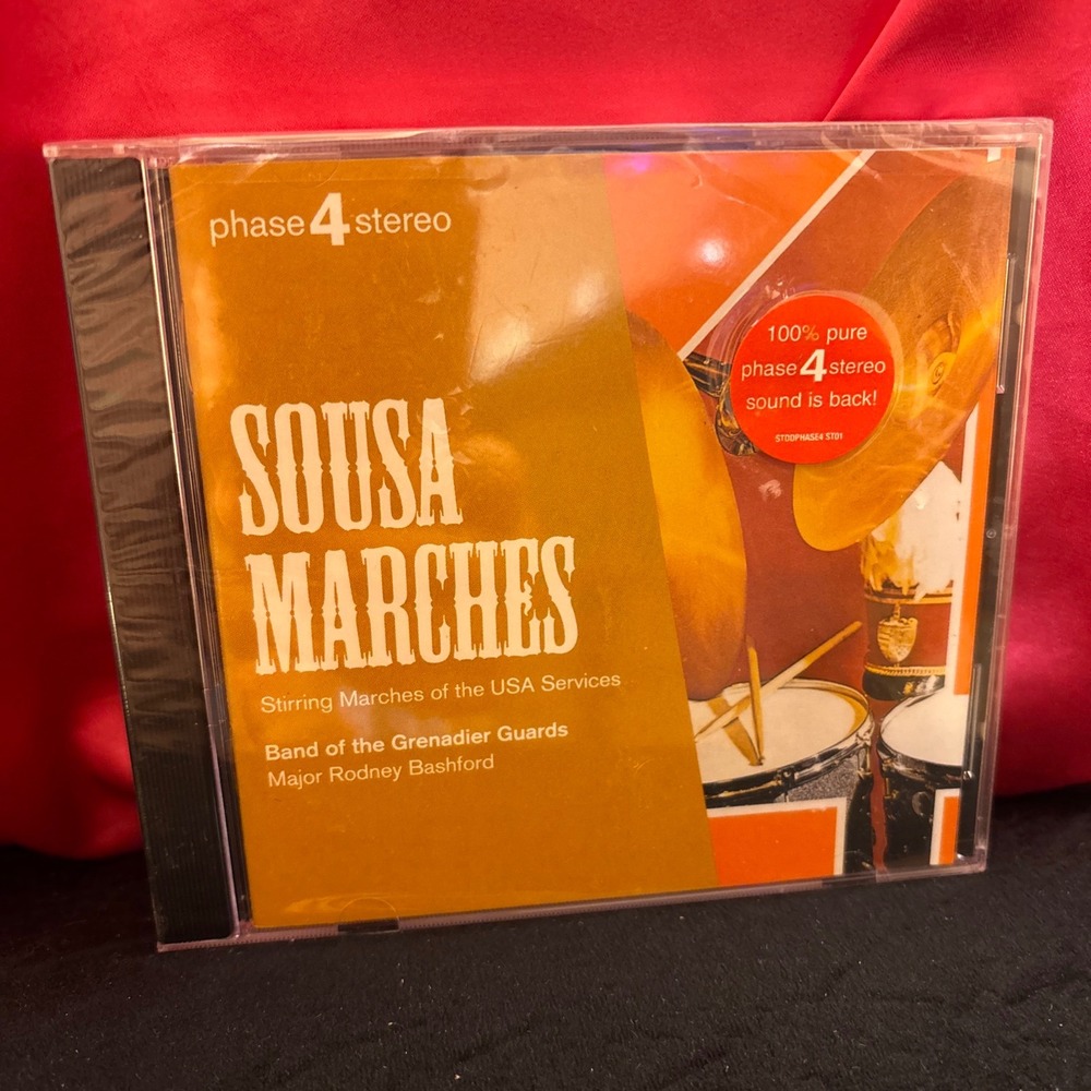 Sousa Marches Stirring Marches USA Services CD Band Grenadier Guards 448 957-2